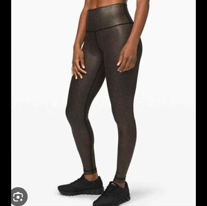 Lululemon Wunder Under High-Rise Tight *Foil - Sz 6